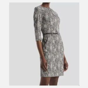 NEW MM. LAFLEUR The Etsuko Crackle Dress Women's Size 14 Workwear Pockets